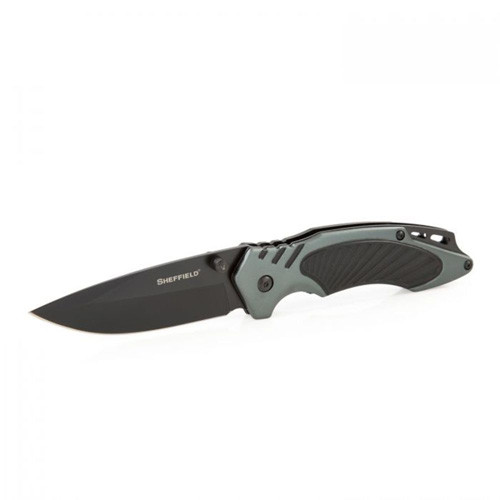 Sheffield - Ager 3.5" Drop Point Assisted Opening Knife - 12158