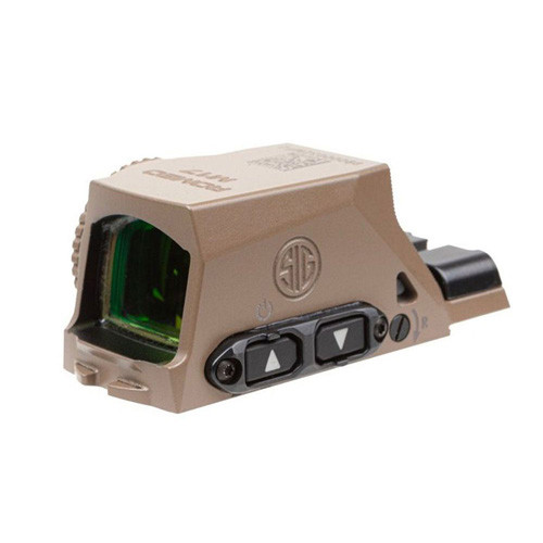 Sig Sauer - Romeo-m17 Sight - Coyote Tan, 2 Moa Red Dot W/ 32 Moa Circle, 24mm - SORM1700