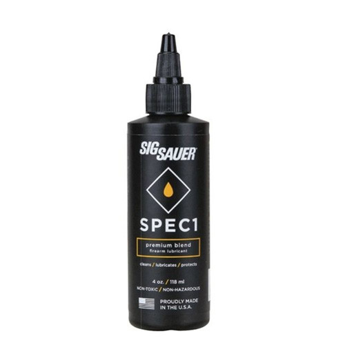 Sig Sauer - Spec1 Synthetic Firearm Lubricant - 4 Oz Bottle - SPEC1-4OZ