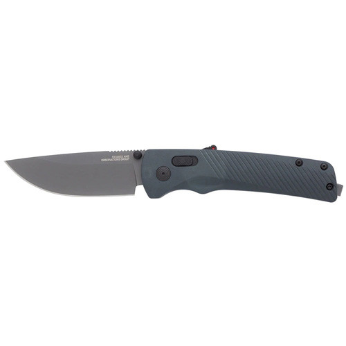 Sog Knives - Flash At Folding Knife - Urban Gray, Drop Point, Plain Edge, 3.45" Blade - SOG-11-18-05-41