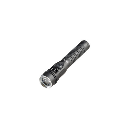 Streamlight - Strion 2020 Rechargeable Flashlight - Black, 1200 Lumens, 28000 Candela, 120v Ac/12v Dc Charger, 1 Holder - 74431