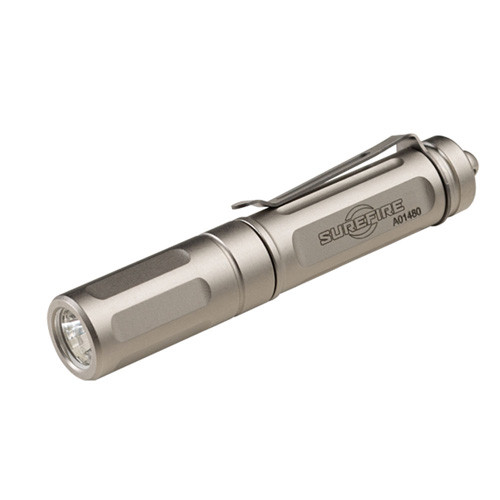 Surefire - Titan Plus Ultra-compact Flashlight, Variable Output, Led, 300 Lumens, Silver - TITAN-B