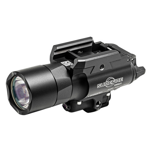 Surefire - X400 Ultra Weapon Light With Green Laser, Handgun Or Long Gun, Led, 600 Lumens, Black - X400U-A-GN