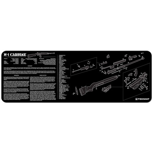 Tekmat - M1 Carbine Cleaning Mat - 12" X 36" - TEK-R36-M1-CARB