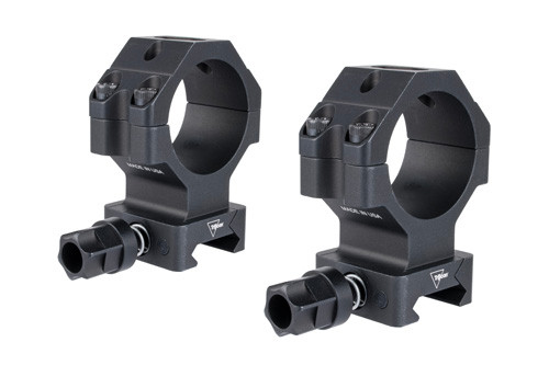 Trijicon - Scope Rings W/ Q-loc - Black, Extra Tall, Fits 30mm Tubes, 1.4"h - AC22067