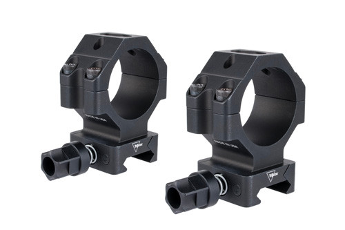 Trijicon - Scope Rings W/ Q-loc - Black, Tall, Fits 34mm Tubes, 1.3"h - AC22070