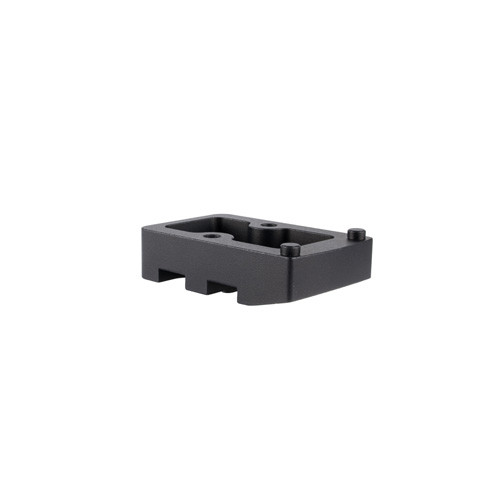 Trijicon - Rmr Footprint Accessory Ring Plate - Black, 1" Tall Adjusters, Fits Q-loc / Slim Line Mounts - AC32118