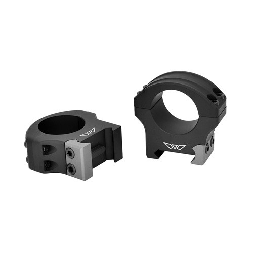 Warne Scope Mounts - Hyperlite 1 Inch High Matte Rings - 8502M