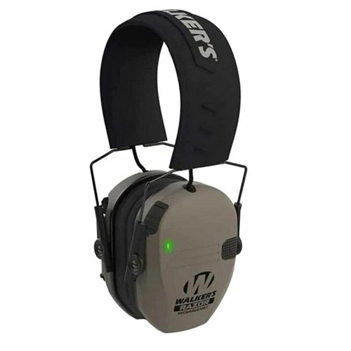 Walker's Game Ear - Razor Rechargeable Muff - Fde, 21 Nrr - GWP-RSEMRC-FDE