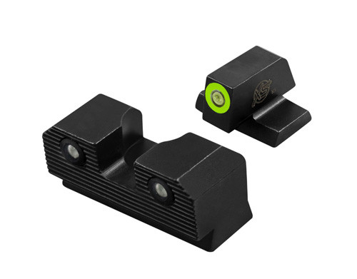 Xs Sights - R3d 2.0 Night Sights - Canik Tp9 Sf, Front Green Outline - CK-R201P-6G