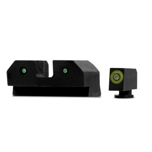Xs Sights - R3d Night Sights Green - Glock 42, 43, 43x, & 48 - GL-R014P-6G