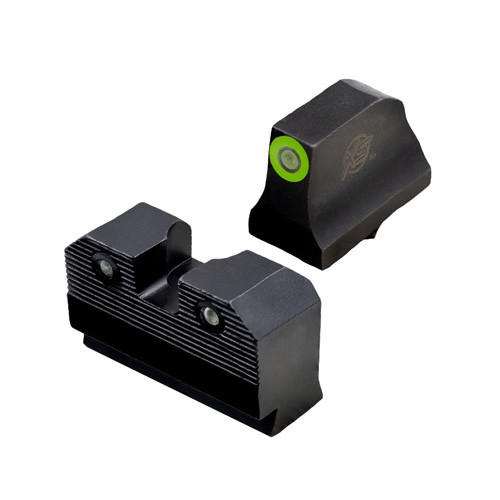 Xs Sights - R3d 2.0 Suppressor Height Night Sights - Glock 20/21, Green Tritium - GL-R205P-6G