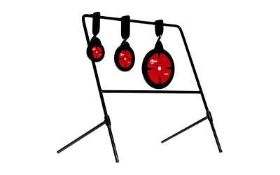 Allen Company EZ Aim, Steel Triple Deflector Spinner Target System, For use with Rimfire .22 Cal, 10.75"x12.5" 15403