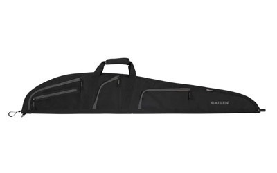 Allen Company Daytona, Shotgun Case, 52", Endura Fabric, Black with Gray Trim 221-52
