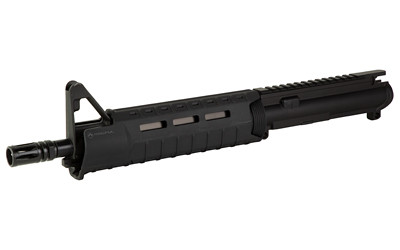 Aero Precision AR15 Complete Upper, 223 Remington/5.56 NATO, 10.5" Barrel, 1:7 Twist, A2 Front Sight Block, Carbine Gas System, Magpul MOE Handguard, Anodized Finish, Black, Does Not Include BCG or Charging Handle APAR502505M3