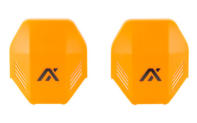 AXIL MX Plate, Fits MX Pro/Electronic/Passive Earmuffs, Blaze Orange MX-PLT-O