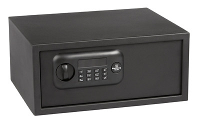 Bulldog Cases Pistol Vault, 17"X15"X8", Digital Lock, Standard Digital Lap Top Style Safe, Black BD1035