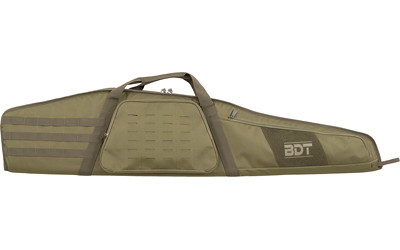 Bulldog Cases Deluxe, Suppressed Rifle Bag, 48", Poly Oxford Nylon Material, Green BDT70-48G