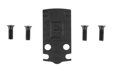 Calculated Kinetics Adapter Plate, Holosun K Footprint (407K/507K/EPS), Fits GLOCK 43X/48 MOS, Anodized Finish, Black MOS43X-MRMSC