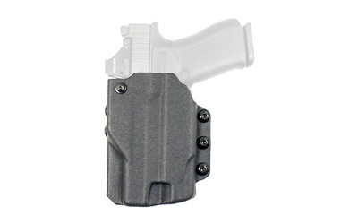 DeSantis Gunhide Quantico Undercover Outside Waistband Holster Left Hand Black Fits Glock 43X MOS with TLR-7 218KB6YZ0 Kydex