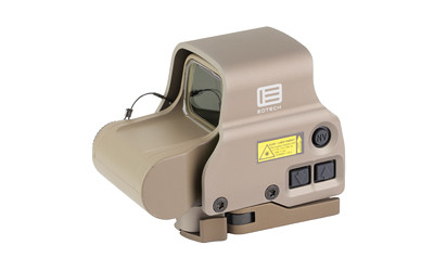 EOTECH EXPS3-0 DCR, Holographic Sight, Danger Close Reticle with 1 MOA Dot, 1" Weaver or MIL-STD 1913 Rail Mount, Night Vision Compatible, Matte Finish, Tan EXPS3-DCRTAN