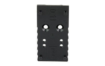 GLOCK MOS Adapter Plate 01 Set (Pkg) 9mm, For GLOCK 17/19/45/47/34, Fits Optic Doctor, Meopta, Insight, Vortex, Burris 74008