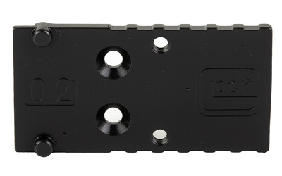 GLOCK MOS Adapter Plate 02 Set (Pkg)9mm, For GLOCK 17/19/45/47/34 Fits Optic Trijicon, Ameriglo, Holosun (except 509) 74009