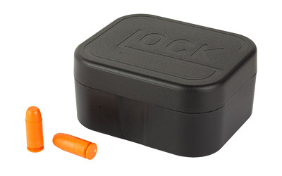 GLOCK Dummy Rounds, 40 S&W, Polymer Construction, Matte Finish, Orange, 50 Pack 33325