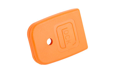 GLOCK OEM Magazine Floor Plate, 45ACP & 10MM, Orange, Packaged 50971