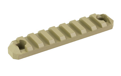 GrovTec 9 Slot Rail Section, Cerakote Finish, Coyote, M-LOK GTSW367