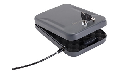 Hornady Large Lock Box, Black Finish, With Lock, Key, & Cable 95200