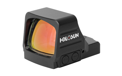 Holosun Technologies 407COMP, Green Dot, Open Pistol Sight, 6 MOA Dot, 1X Magnification, Anodized Finish, Black HE407COMP-GR-6