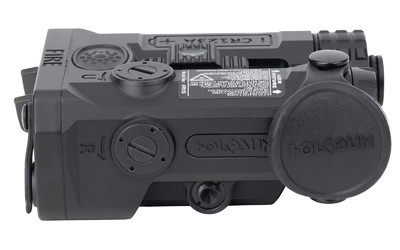 Holosun Technologies IRIS 3, Triple Function, Rifle Illuminator & Laser/Infrared System, Red/IR Laser, IR Illuminator, Fits Picatinny, Remote Dual Activated Button, Anodized Finish, Black IRIS-RD3