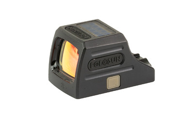 Holosun Technologies SCS, Green Dot Sight, Non-Magnified, 2 MOA Dot, Anodized Finish, Black, Solar with Internal Battery SCS-CARRY-GR