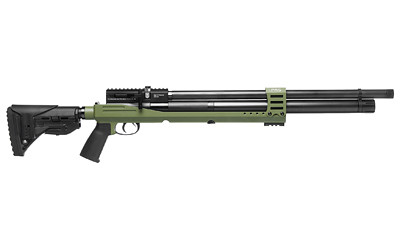 JTS Group Airacuda PRS Max, Air Rifle, Pre-Charged Pneumatic, .22 Caliber Pellet, 950 Feet Per Second, 18" Barrel, Matte Finish, Green and Black, 10 Rounds JAGPRSM22G