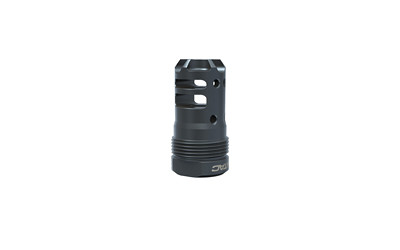 LanTac USA LLC Dragon Muzzle Brake, .30 Cal, 5/8X24 Thread Pitch, Plan B Compatible, QPQ Finish, Black, Short DGN338B-PBS