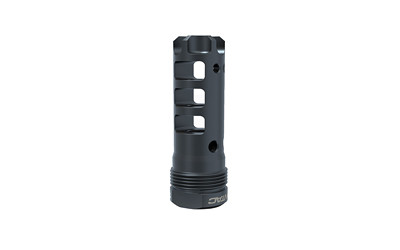 LanTac USA LLC Dragon  Muzzle Brake, 9MM, Black, 1/2X28 Thread Pitch, Plan B Compatible, QPQ Finish, Black, Full Length DGN9MMB-PBL