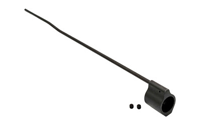 LBE Unlimited Low Profile Gas Block, Rifle-Length Gas Tube, Stainless Steel ARLGB-RBLK