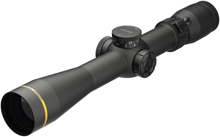 Leupold VX-4HD Rifle Scope, 3-12X Magnification, 40mm Objective, 30mm Main Tube, FireDot Twilight Hunter Reticle, Matte Finish, Black 185453