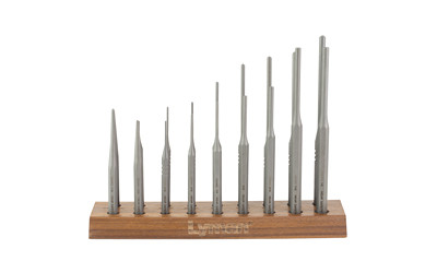 Lyman Products Hex Punch Set, Steel Construction, Walnut Stand 7031276