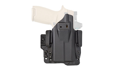 Mission First Tactical Pro Holster, Inside Waistband Holster, Fits Sig P320 X Carry with TLR7, Kydex, Black, Ambidextrous, Includes (2) Tuckable 1" Belt Clips and (1) 1" Belt Clip H5-SIG-9-WL-7
