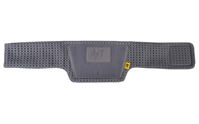 Mission First Tactical Belly Band Ultra Lite, Inside Waistband Holster, User Adjustable Size, Universal Handgun Fit, Ambidextrous, Dove Gray H6-BB-3-DG