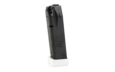 Sig Sauer Magazine, 9MM, 20 Rounds, Aluminum Baseplate, White, Fits Sig P226 X-Five, Steel, Blued Finish 8901167