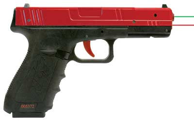 NextLevel Training Pro SIRT Pistol, Red Metal Slide with Red Trigger, Take-Up and Shot Indicating Lasers, Red/Black Finish 01-017-S2G000-00