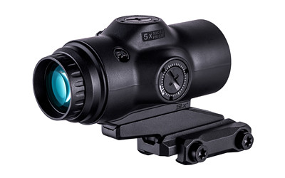 Primary Arms SLx MicroPrism, 26MM Objective, 5X Magnification, ACSS Aurora Mil Reticle, Trijicon Mini-ACOG Mount Compatible, Anodized Finish, Black SLX-5XMP-AUR-MIL