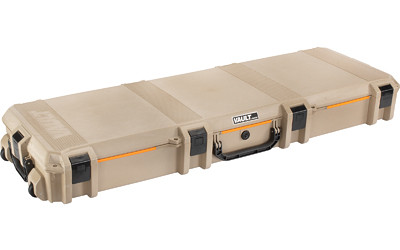 Pelican V800, Vault Double Rifle Case, With Foam, Tan, 56.11"x 19.15"x 6.65" VCV800-0000-TAN
