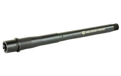 Rosco Manufacturing Bloodline Barrel, Heavy Profile, 300BLK, 10.5" Threaded Barrel, 5/8X24 Thread Pitch, 1:7 Barrel Twist, Pistol-Length Gas System, 4150 CMV, Fits AR15, Nitride Finish, Black BL-105-HB-300BLK-7-P