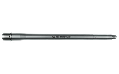 Rosco Manufacturing Purebred Barrel, SPR Profile, 6MM ARC, 14.5" Threaded Barrel, 5/8X24 Thread Pitch, 1:7.5 Barrel Twist, 416R Construction, Intermediate-Length Gas System, Fits AR15, Bead Blasted Finish, Silver PB-145-SPR-6MM-7.5-I