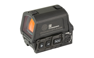 Sig Sauer ROMEO 8T AMR, Red Dot, 40mm Objective, QBCD 2.0 Reticle, 2 MOA Dot, 1913 Picatinny Mount, Black SOR8T101