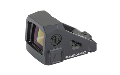 Sig Sauer ROMEO MDC, Red Dot Sight, 25mm Objective, 6 MOA Dot, RMSc Footprint, Matte Finish, Black SORMDC60